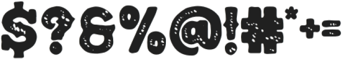 South Canyon Stamp otf (400) Font OTHER CHARS