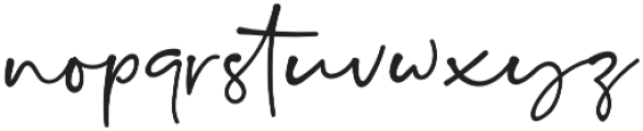 Southaste Regular otf (400) Font LOWERCASE