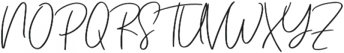 Southeast Signature otf (400) Font UPPERCASE