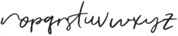 Southeast Signature otf (400) Font LOWERCASE