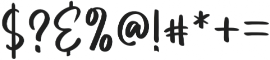 Southem Regular otf (400) Font OTHER CHARS