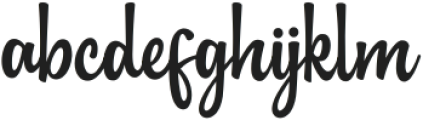 Southern Beach otf (400) Font LOWERCASE