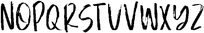 Southern Regular otf (400) Font UPPERCASE