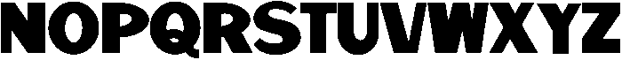 Southpaw Regular otf (400) Font UPPERCASE