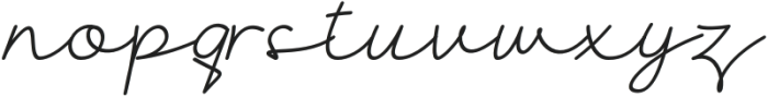 Southwide Italic otf (400) Font LOWERCASE
