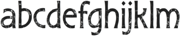 Sovereign Heritage Rough ttf (400) Font LOWERCASE