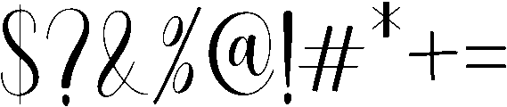 sofia otf (400) Font OTHER CHARS