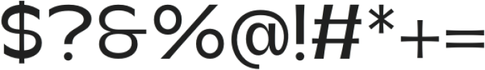 soka Medium condensed otf (500) Font OTHER CHARS