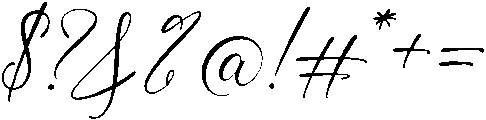 soulmate otf (400) Font OTHER CHARS