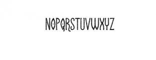 Solaire Rough.otf Font UPPERCASE