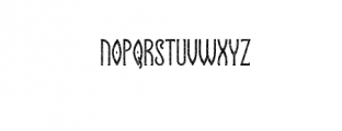 Solaire Rough.otf Font LOWERCASE