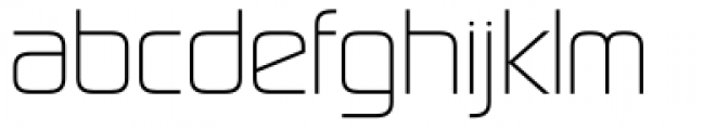 Sol Pro Light Font LOWERCASE