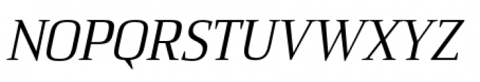 Sommet Serif Italic Font UPPERCASE