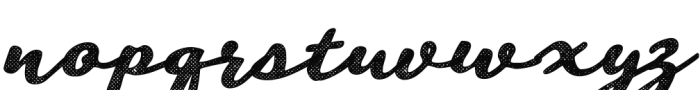 Sophima Halftone Regular Font LOWERCASE