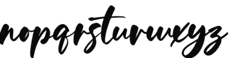 Soulshine Script Font LOWERCASE