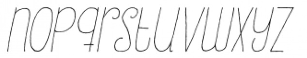 Souplesse Italic Font LOWERCASE