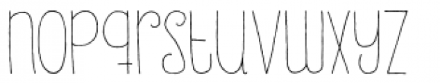 Souplesse Regular Font LOWERCASE