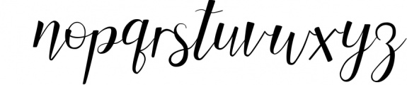 Soft Shadow - a bouncy calligraphy font with swashes Font LOWERCASE