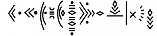 Solaris - Tribal Font Family Font LOWERCASE