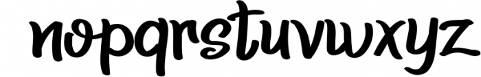 Sollihose - Style Modern Handwritten Font Font LOWERCASE
