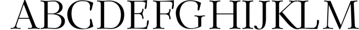 Solomon Serif Font Family Font UPPERCASE