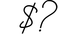 Somelove - Monoline Handwritten Font OTHER CHARS