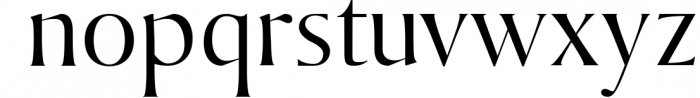 Sondra Serif Typeface 1 Font LOWERCASE