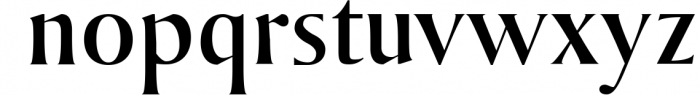 Sondra Serif Typeface 3 Font LOWERCASE