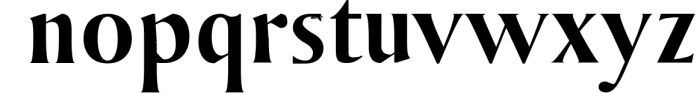 Sondra Serif Typeface 4 Font LOWERCASE