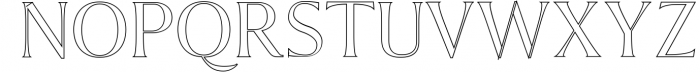 Sondra Serif Typeface 5 Font UPPERCASE