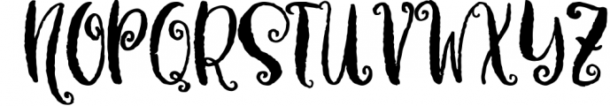 Sorcery Typeface - Brush Script Font UPPERCASE