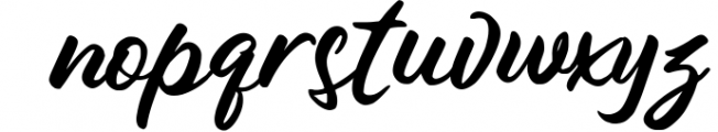 Soul Sister - A Handwritten Script Typeface Font LOWERCASE