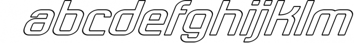 Soularic Futuristic Font Family 8 Font LOWERCASE