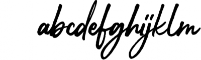 Soulyouth Font LOWERCASE