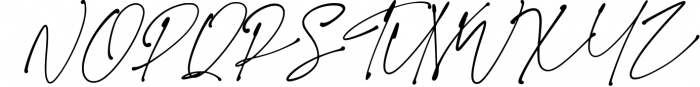 Southam Natural Signature Script Font UPPERCASE