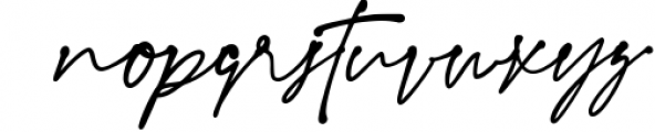 Southam Natural Signature Script Font LOWERCASE