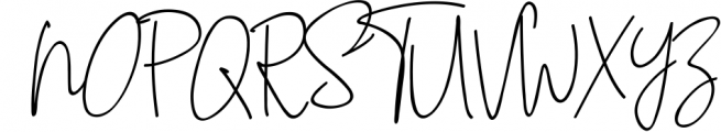 Southampton Signature Style 1 Font UPPERCASE