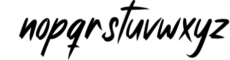 Southaven - Natural Brush Font Font LOWERCASE