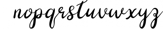 Southerly Script Font Font LOWERCASE
