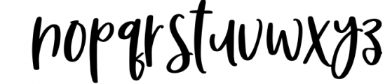 Southlands - Handmade Holiday Font Font LOWERCASE