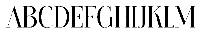 SOREI Font UPPERCASE
