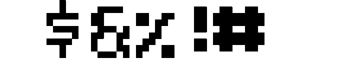 SOTA Font Regular Font OTHER CHARS