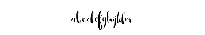 So Lovely Alt Font LOWERCASE