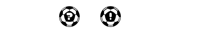Soccer Regular Font OTHER CHARS