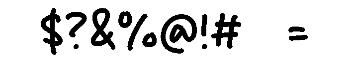 Social Company Font OTHER CHARS