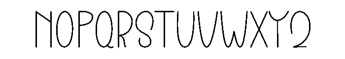 Social Media1 Font LOWERCASE