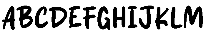 Social Rocky Font UPPERCASE