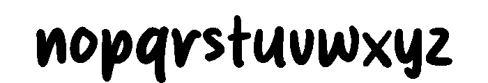 Social Rocky Font LOWERCASE