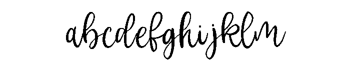 Society System Font LOWERCASE