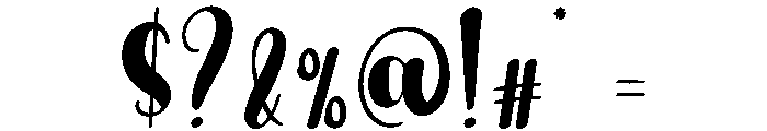 Society Font OTHER CHARS